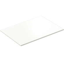 Witte kunststof plaat