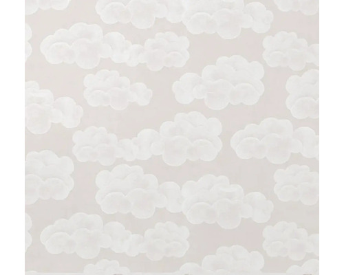 A.S. CRÉATION Vliesbehang 77143-3 Lilly & Luis wolken beige wit