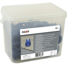 Akkit tegel leveling systeem starter set met 1,5 mm voeg in transparante doos