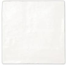 Witte wandtegel