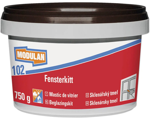 MODULAN 102 Beglazingskit bruin 750 g