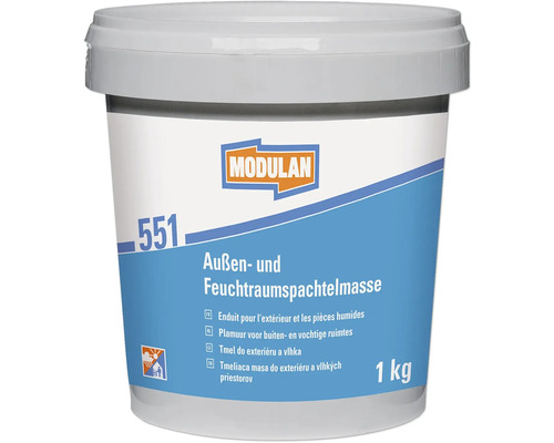 MODULAN 550 Reparatiespachtel buiten 1 kg