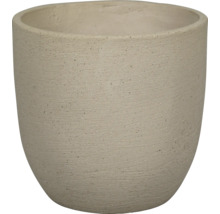 Ronde bloempot van keramiek