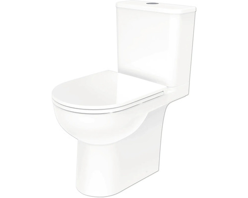 Staand toilet van keramiek met reservoir