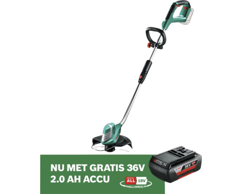 BOSCH Accu Grastrimmer Advanced Grass Cut 36 BT excl. 36 V accu en lader **GRATIS 18V of 36V ACCU BOSCH**