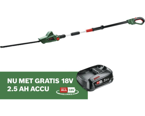 BOSCH Accu Telescoop Heggenschaar Universal HedgePole excl. 18 V accu en lader **GRATIS 18V of 36V ACCU BOSCH**