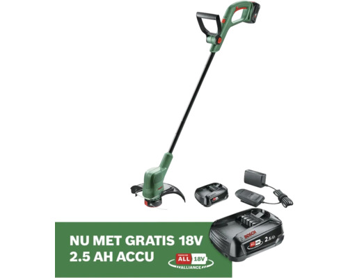 BOSCH Accu Grastrimmer EasyGrassCut 18V-26 incl. 18 V accu en lader **GRATIS 18V of 36V ACCU BOSCH**