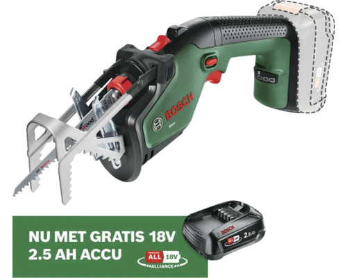 BOSCH Accu Tuinzaag KEO excl. 18 V Li accu en lader **GRATIS 18V of 36V ACCU BOSCH**