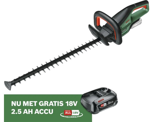 BOSCH Accu Heggenschaar UniversalHedgeCut 55/18 V excl. accu en lader **GRATIS 18V of 36V ACCU BOSCH**