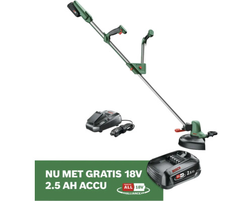 BOSCH Accu Grastrimmer UniversalGrassCut 18V-26 incl. 18 V accu en lader **GRATIS 18V of 36V ACCU BOSCH**