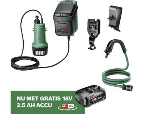 BOSCH Accu Dompelpomp excl. 18 V accu en lader **GRATIS 18V of 36V ACCU BOSCH**