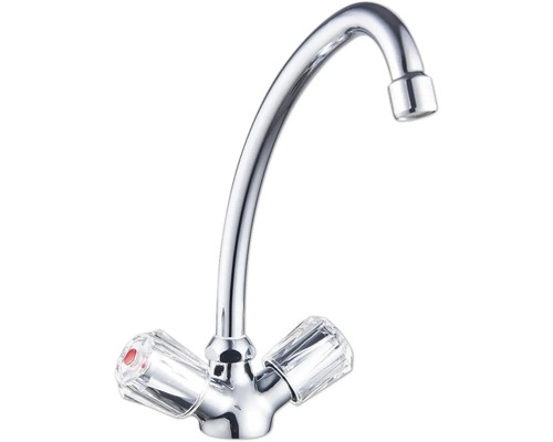 Waterkraan met twee handgrepen