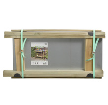 Verpakte tuintafel van hout van Nature