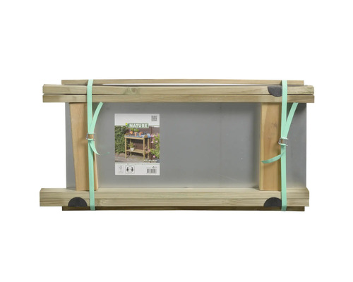 Verpakte tuintafel van hout van Nature