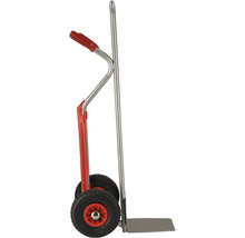 Steekwagen met handvat en twee wielen