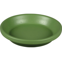 Groene plantenschaal van kunststof