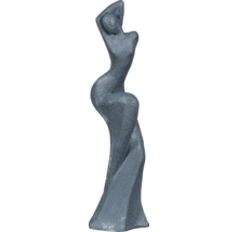 PASSION FOR POTTERY Decoratiefiguur Ellla donkergrijs 13x12x50 cm