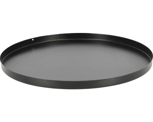 Ronde plantenschaal van metaal