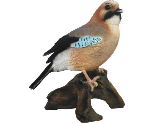 Decoratieve ekster figuur op een tak voor de tuin