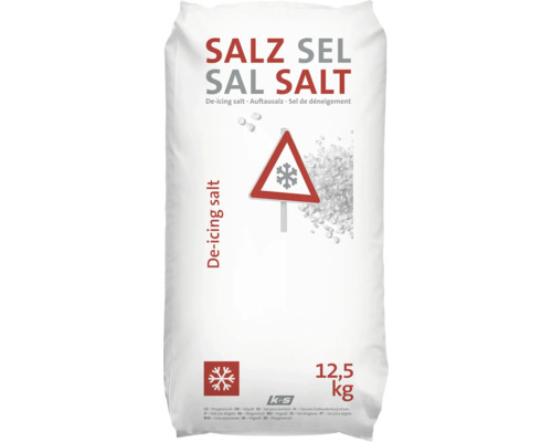 Strooizout in een zak met een gewicht van 12,5 kilogram.