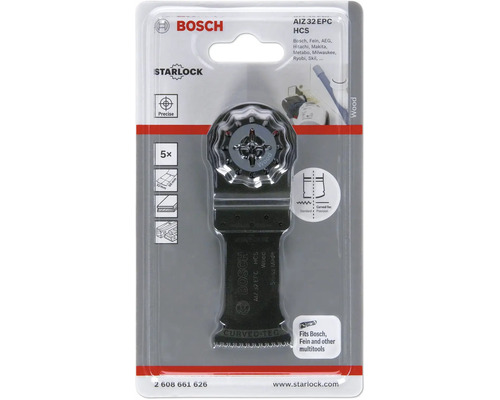 Bosch AIZ 32 EPC HCS Houtzaagblad in blisterverpakking