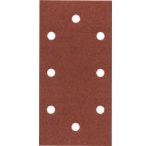 Schuurpapier met gaten voor stofafzuiging.