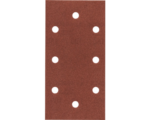 Schuurpapier met gaten voor stofafzuiging.