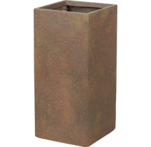 PASSION FOR POTTERY Plantenbak Sheldon Fiberclay bruin 28x28x60 cm