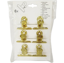 Verpakking van zes memoclips