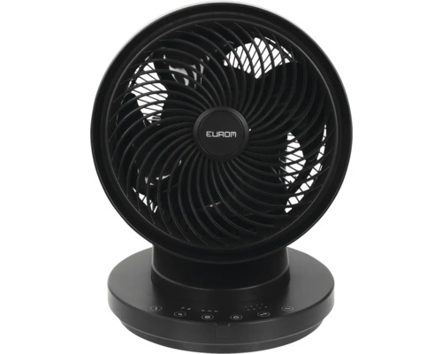 Ventilator voor op tafel met Eurom logo