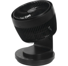 Zwarte tafelventilator