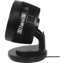 Zwarte ventilator voor op tafel