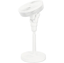 Witte staande ventilator voor binnenshuis
