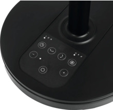Detailopname van de bedieningselementen van een ventilator