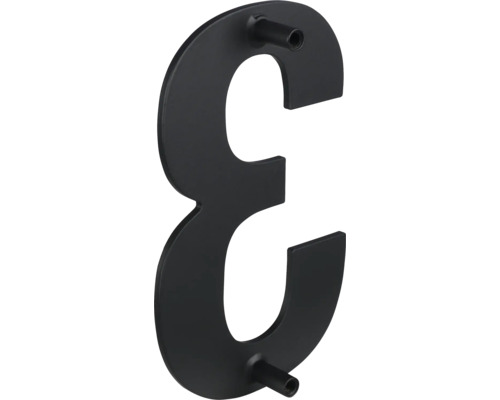 Huisnummer 3 van metaal