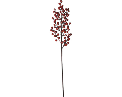 Decoratieve tak met rode bessen voor interieurdecoratie
