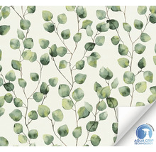 Behang met eucalyptuspatroon