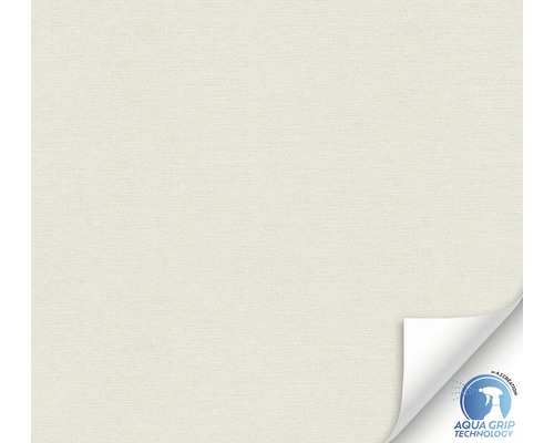 A.S. CRÉATION Voorgelijmd Vliesbehang 78575-2 Designdrop effen wit Textielbehang met Aqua Grip Technology