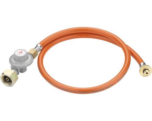 Gasdrukregelaar met gasslang