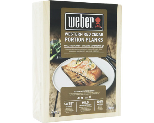 Weber Western Red Cedar Portion Planken voor het grillen