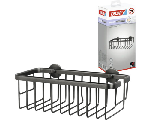 Tesa Moon Graphite douchewandrek voor wandmontage