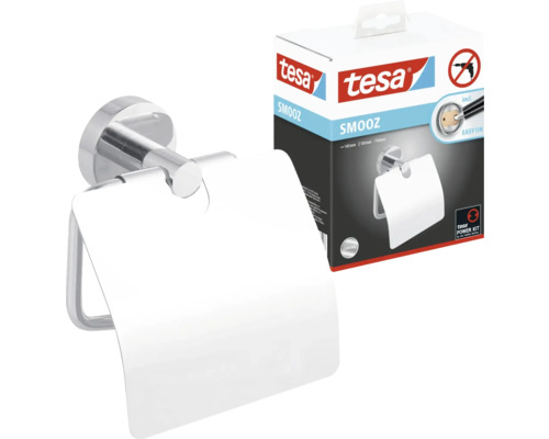 Tesa Smooz toiletpapierhouder met verpakking