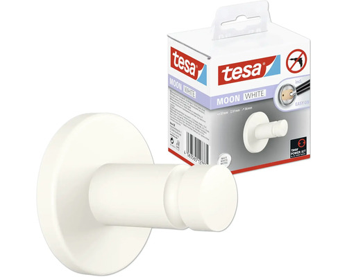 Tesa haak Moon White met verpakking
