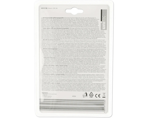 Unitec LED sensorlamp met bewegingsmelder