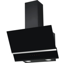 Zwarte afzuigkap met verlichting