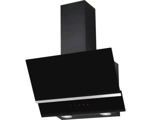 AMICA KHF 664 611 S Schuine afzuigkap Zwarte afzuigkap met verlichting