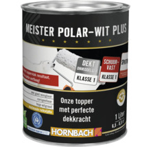Meister Polar-Wit Plus verf in een blik