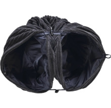 Inbakerslaapzak van corduroy stof met knevelsluiting