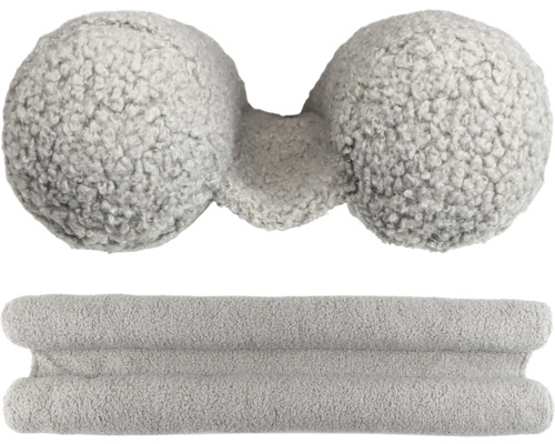 Nekkussen en tochtstopper van teddypluche