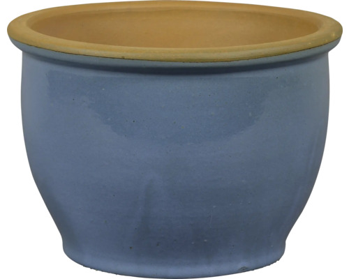 PASSION FOR POTTERY Bloempot Aardewerk blauw Ø 30 cm H 22 cm